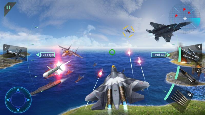 Sky Fighters 3D v2.7 MOD APK (Unlimited Money)