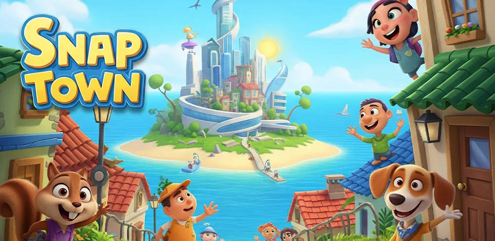 Snap Town : Your City v1.0.9 MOD APK (Menu, Currency, Speed, Exp Multiplier)