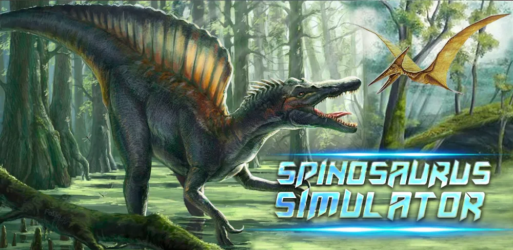 Spinosaurus Simulator v1.2.9 MOD APK (Unlimited Coins, Mana, Speed Multiplier)