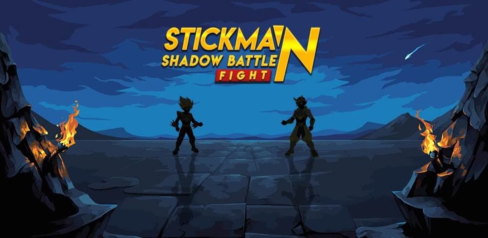 Stickman Shadow Dragon Warrior v1.13 MOD APK (God Mode, Dumb Enemy)