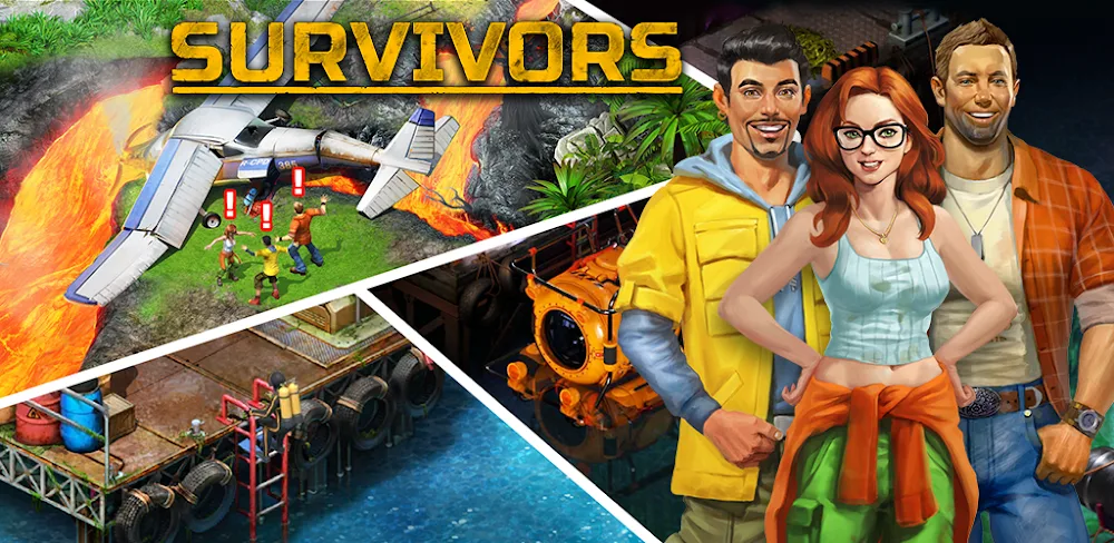 Survivors: Match 3 v1.17.1401 MOD APK (Menu, Unlimited Diamonds)