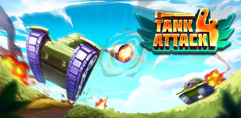 Tank Attack 4 v1.4.0 MOD APK (Dumb Enemy)