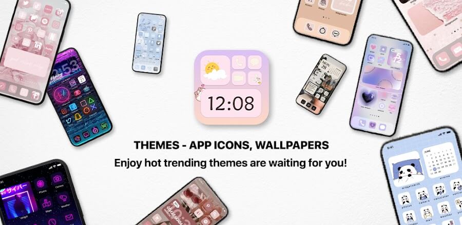 Themes App Icons v168 MOD APK (Premium Unlocked)
