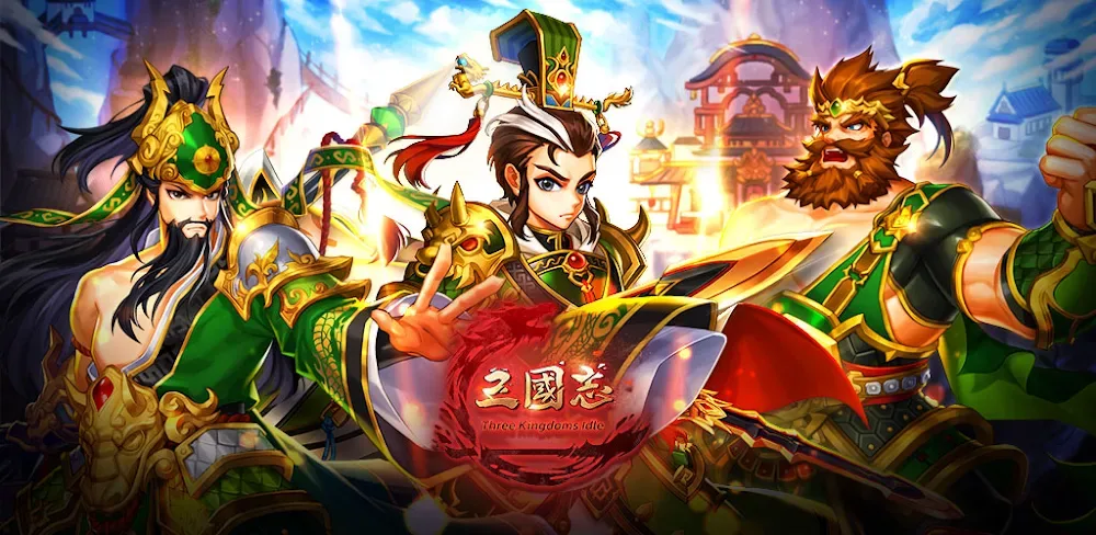 Three Kingdoms Idle v1.0.49 MOD APK (Gold drop Multiplier, Unlimited Buff)