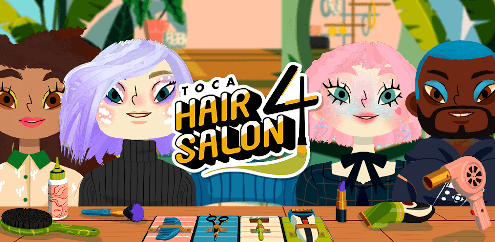 Toca Hair Salon 4 v3.1 MOD APK (Unlocked All)