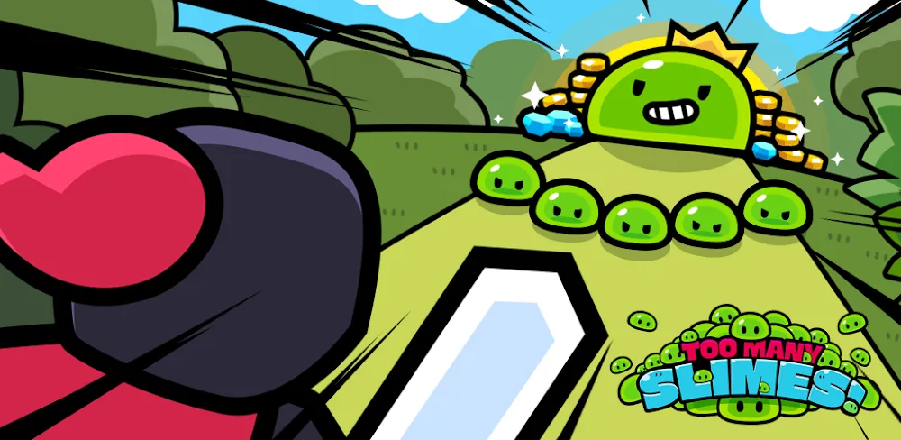 Too Many Slimes! v1.3.1 MOD APK (High Damage, Health)