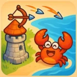Tower vs Crabs: Beach Defense v1.2 MOD APK (Menu, Unlimited Currency)
