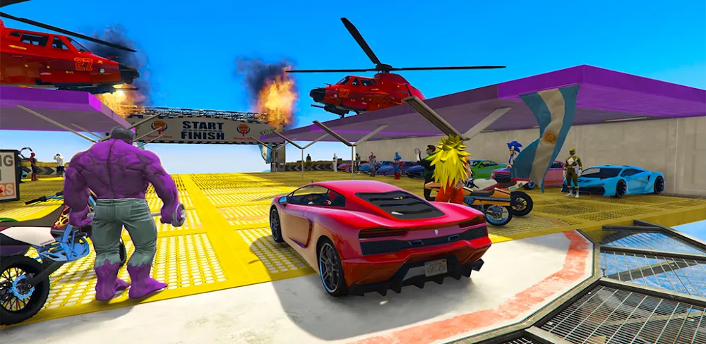 Ultimate Ramp Car Stunt 3D v1.0.7 MOD APK (Unlimited Currency, Remove ADS)