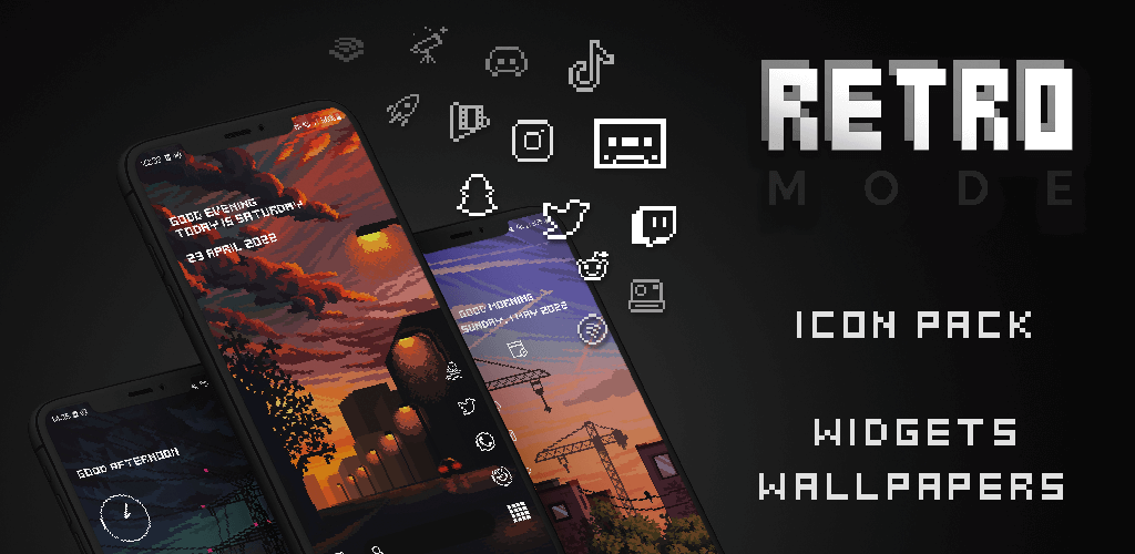 Retro Mode – Icon Pack Light v2.1.0 APK (Full Version)