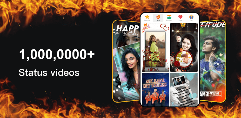 VidStatus v4.7.2 MOD APK (Premium Unlocked)