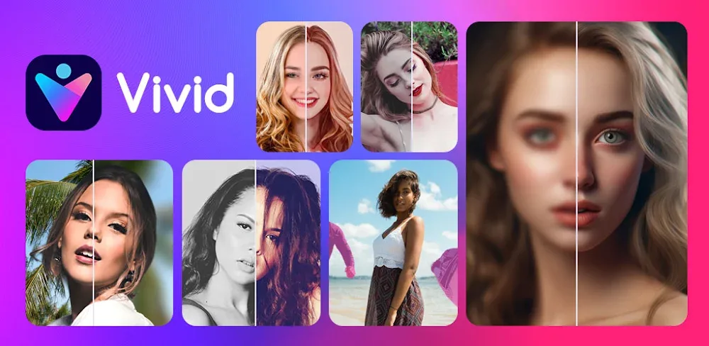 Vivid AI Photo Enhancer v1.9.10 MOD APK (Premium Unlock)