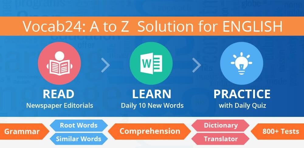 Vocab24 v26.1.8 MOD APK (Premium Unlocked)