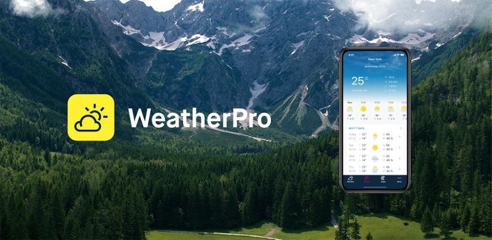 WeatherPro v5.6.11 b886 MOD APK (Premium Unlocked)