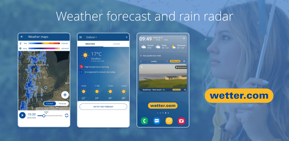 wetter.com v2.74.2 MOD APK (Premium Unlocked)