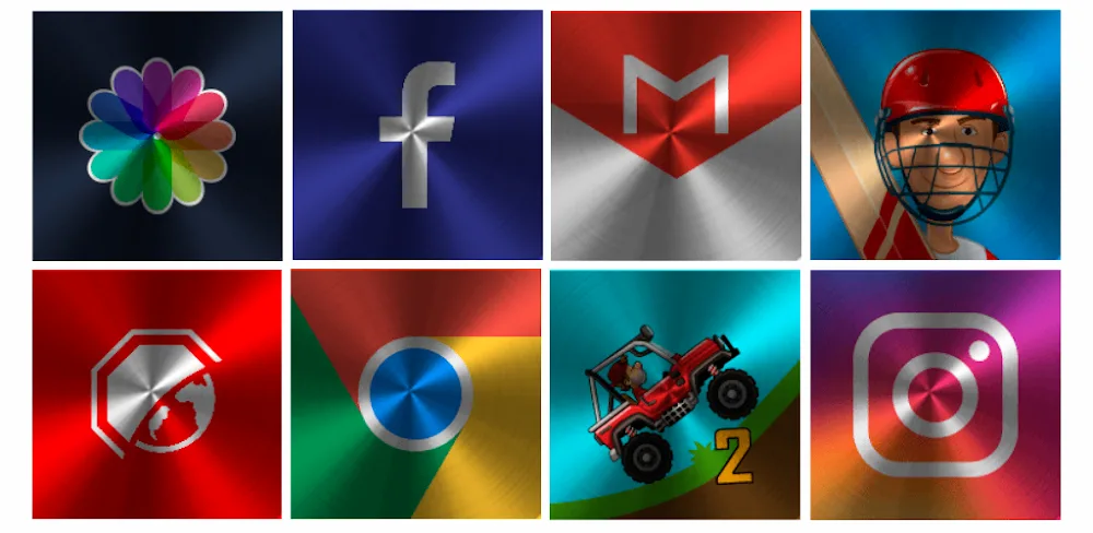 Win Metal – Icon Pack v3.2 APK (Full Version)