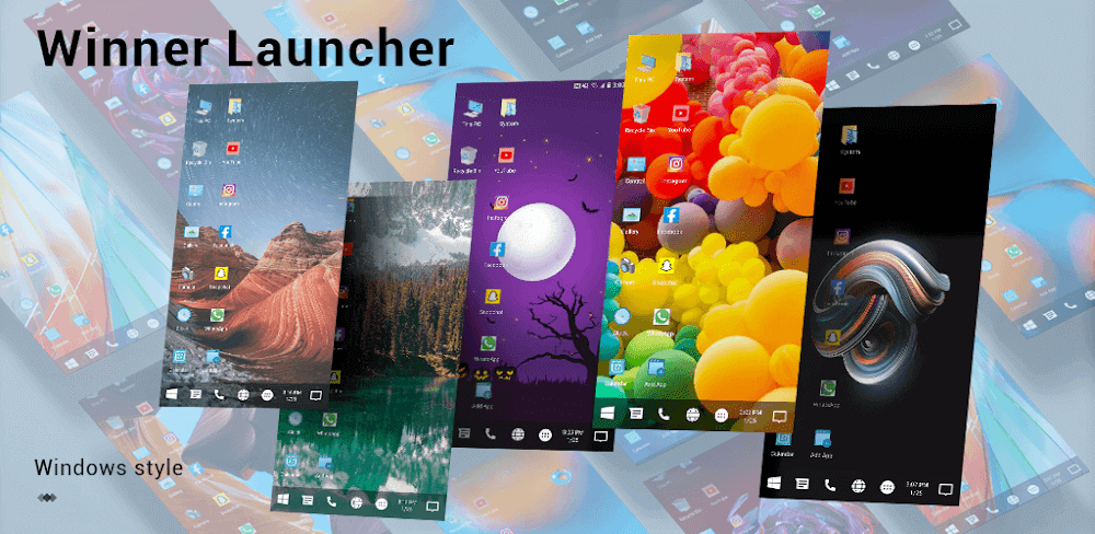 Winner Computer Launcher v5.3.1 APK + MOD (Prime Unlocked)