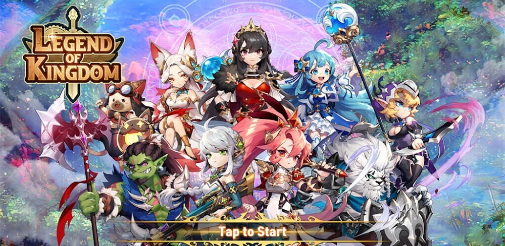 Legend Of Kingdom v1.18.1 MOD APK (Damage, Defense Multiplier, God Mode)