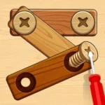 Wood Screw Puzzle v5.0.0 MOD APK (Menu, Unlimited Money, Tickets, No ADS)