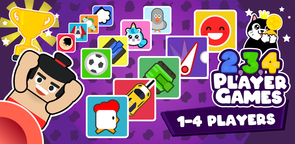 2 3 4 Player Mini Games v5.7.4 MOD APK (Unlimited Money)