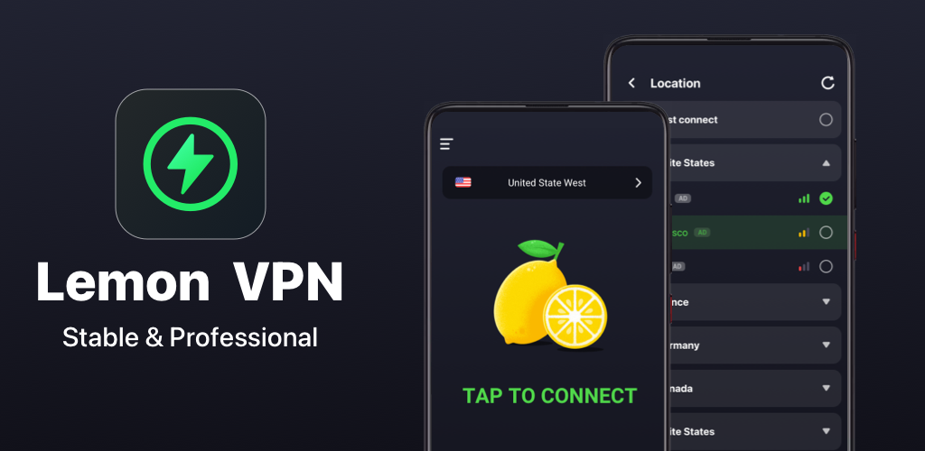 Lemon VPN v5.6.382 MOD APK (VIP Unlocked)