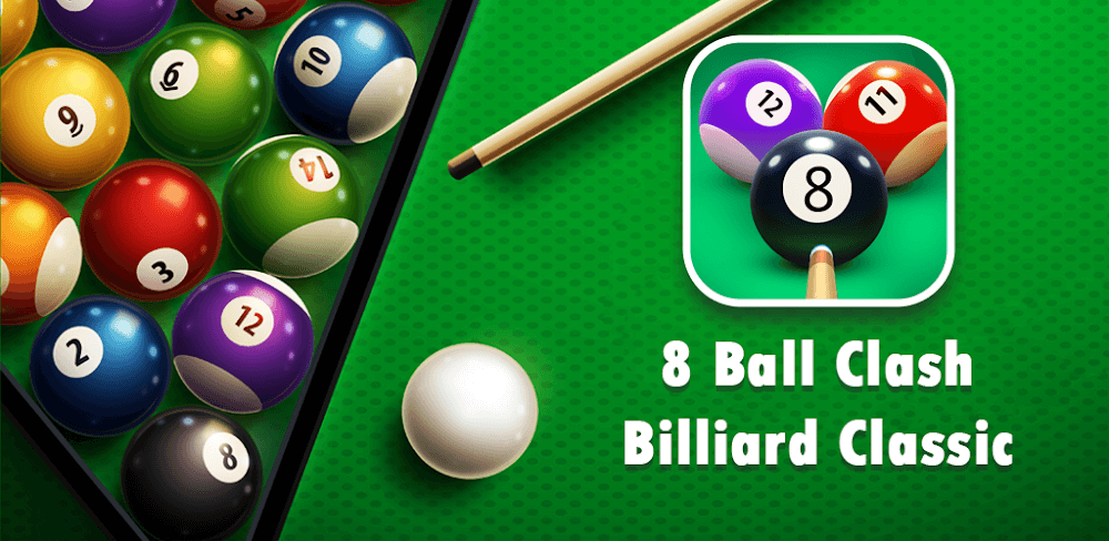 8 Ball Clash v4.0.18 MOD APK (Aim guide max, Skip Tutorial, Free Shopping, No-Ads)