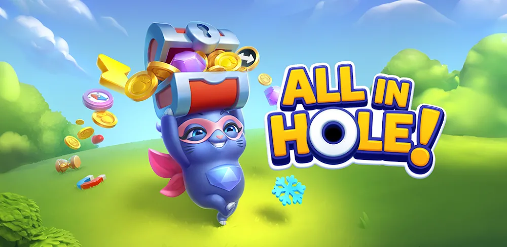All in Hole v6.5.6 MOD APK (Menu , Win Reward, Big Hole, Instant Win)