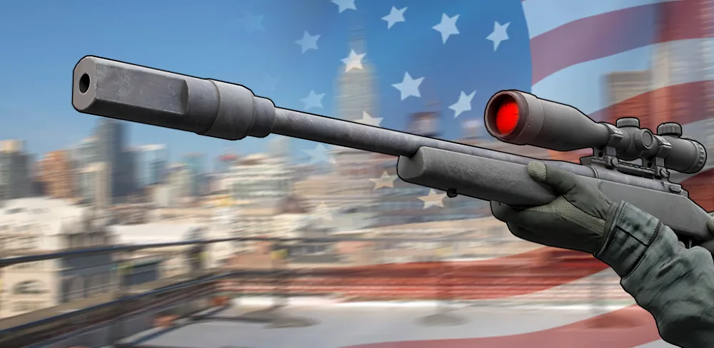 American Sniper 3D v1.0.39 MOD APK (Unlimited Money, Bullets)