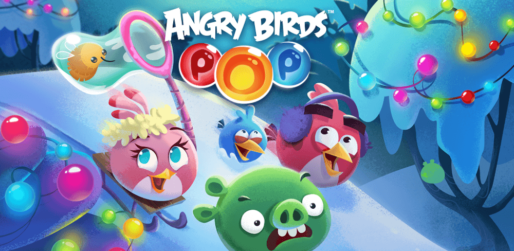 Angry Birds POP Bubble Shooter MOD APK v3.152.0 (Unlimited Money/Boosters)
