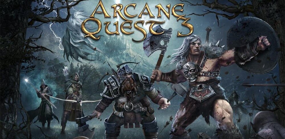 Arcane Quest 3 MOD APK v1.9.1 (God mode, Gold, Unlocked Maps)