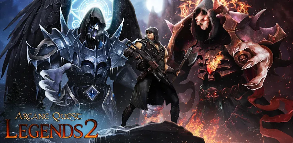 Arcane Quest Legends 2 v1.0.20 MOD APK (Menu, Damage, God Mode, Free Purchase)