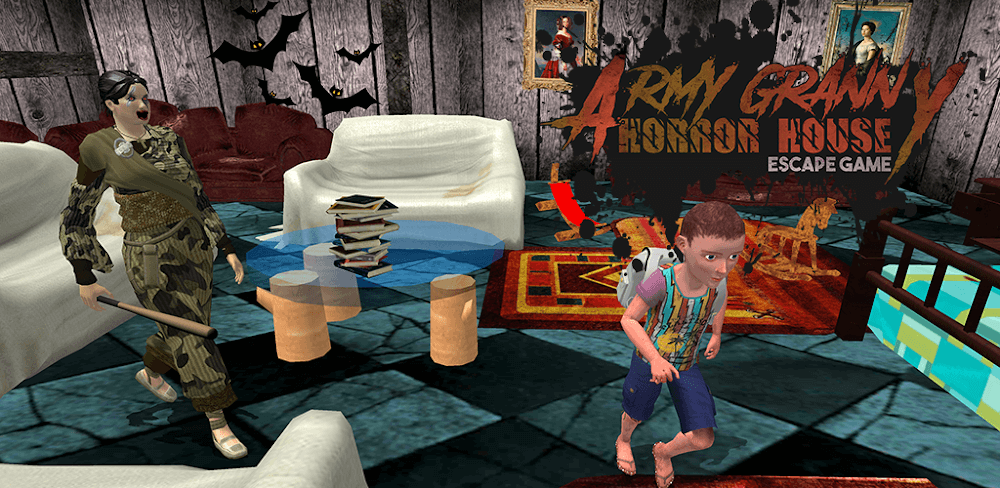 Army Granny Scary Ghost 3D v3.5 MOD APK (Unlimited Money)