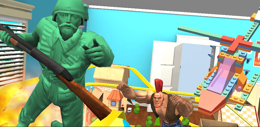 Army Toys Town v3.2.7 MOD APK (Make Money, God Mod, No-ADS)