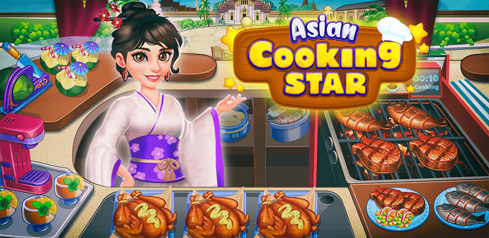Asian Cooking Star v2.4.0 MOD APK (Unlimited Diamonds)