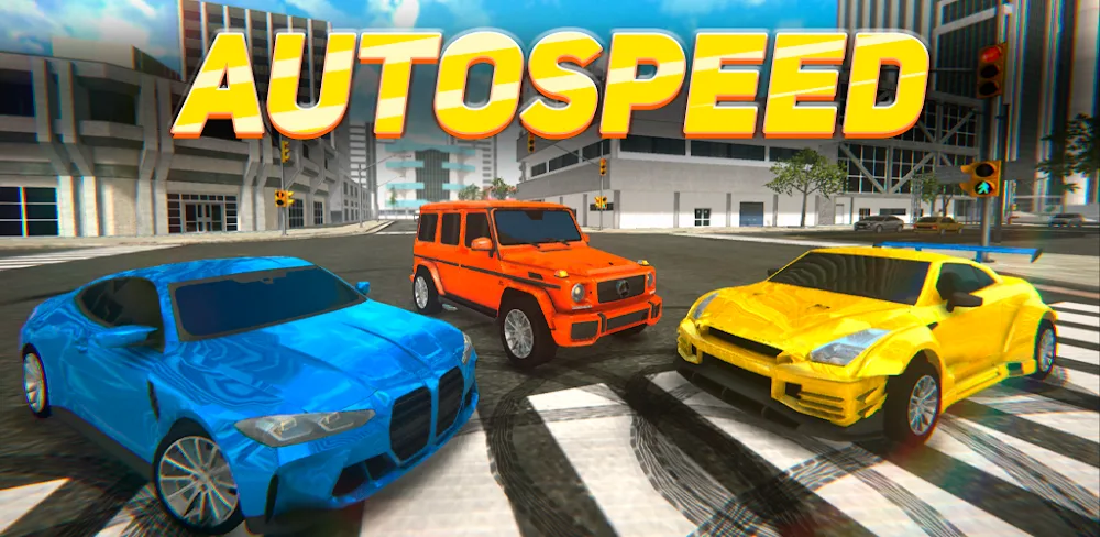 AutoSpeed Car Parking Online v2.1.1 MOD APK (No-Damage Car, No-Traffic, Free Shopping)
