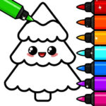 Baby Coloring Games for Kids v1.2.8.10 MOD APK (Premium Unlocked)