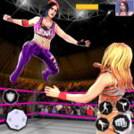 Bad Girls Wrestling Game v6.4 MOD APK (Unlock Character, High Gold)