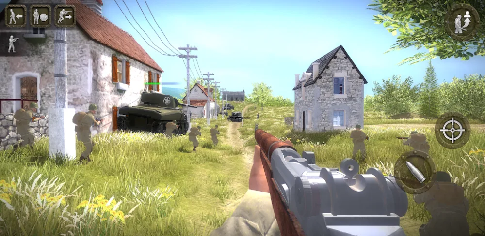 Battlefront Europe: WW2 Heroes v1.11 MOD APK (Unlimited Money)