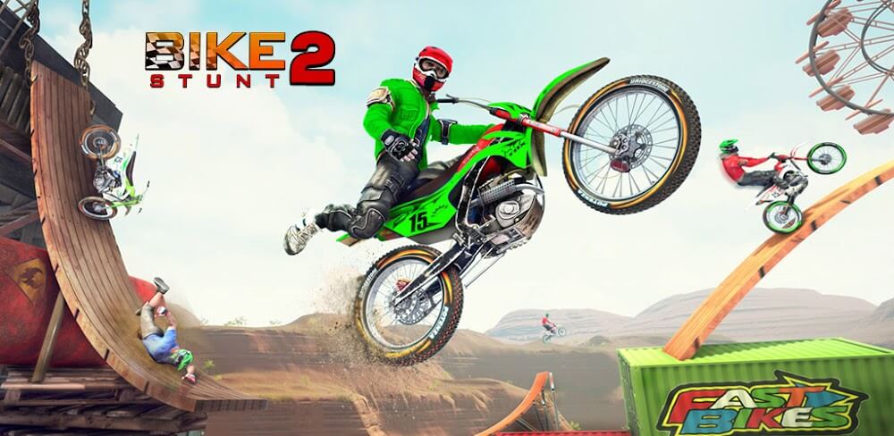 Bike Stunt 2 v1.102.0 MOD APK (Unlimited Coins, Free Shopping)