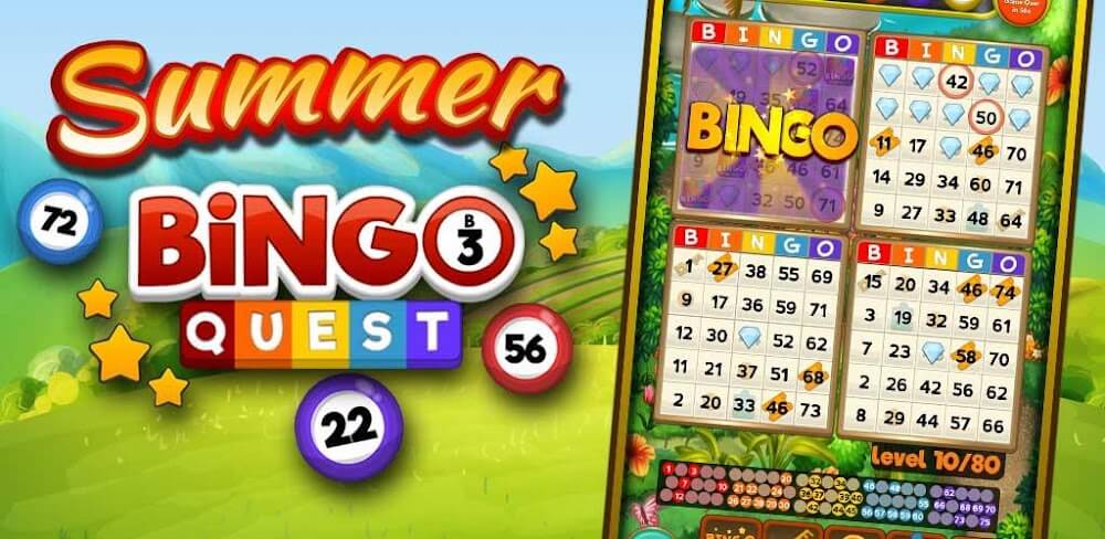 Bingo Quest v992 MOD APK (Menu, Auto Click, Faster Ball)