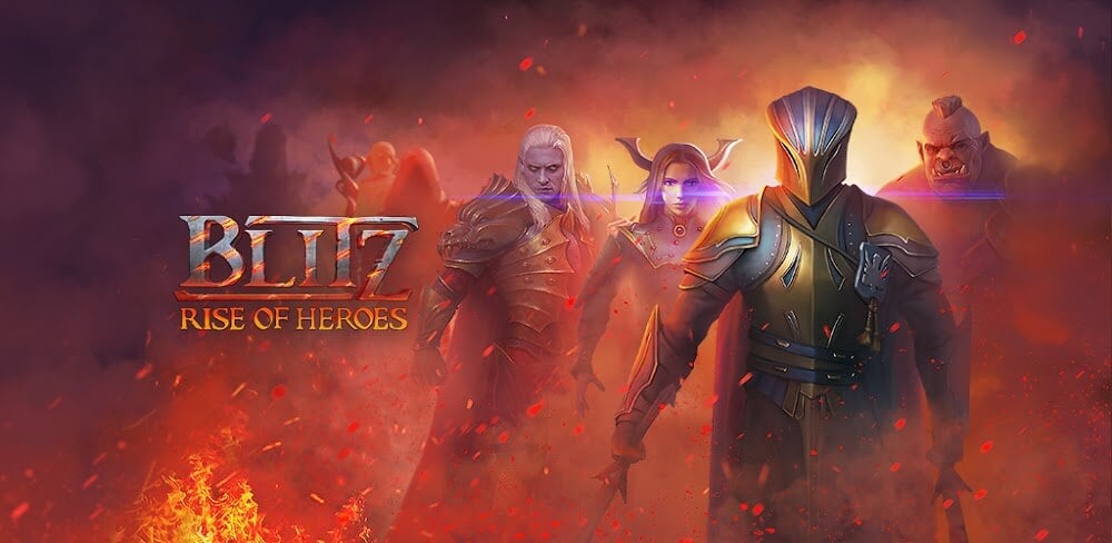 Blitz: Rise of Heroes v1.12.19 MOD APK (Menu: God Mode, Dumb Enemies)