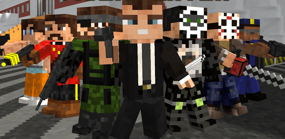 Block Gun 3D v1.4.0 MOD APK (Unlimited Money, No Ads)