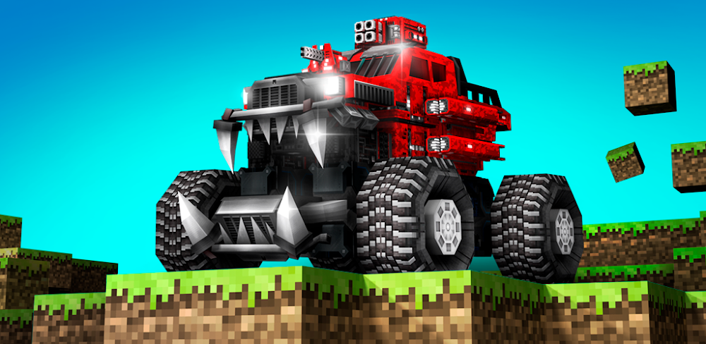 Blocky Cars Online v8.9.4 MOD APK (Damage Multiplier, God Mode)
