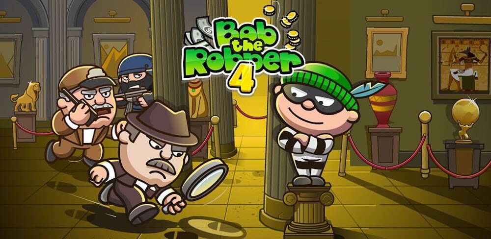 Bob The Robber 4 MOD APK v3.0.2 (Unlimited Money, Unlocked All Pack)