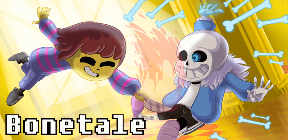 Bonetale Fangame v1.7.0.1 MOD APK (Unlimited XP, Unlocked Maps, Music)
