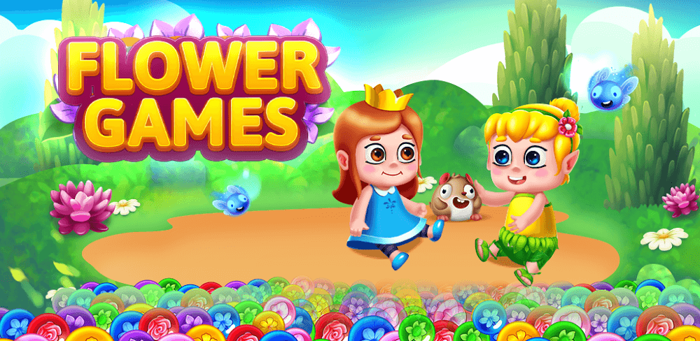 Bubble Shooter – Flower Games v8.3 MOD APK (Unlimited Hearts)