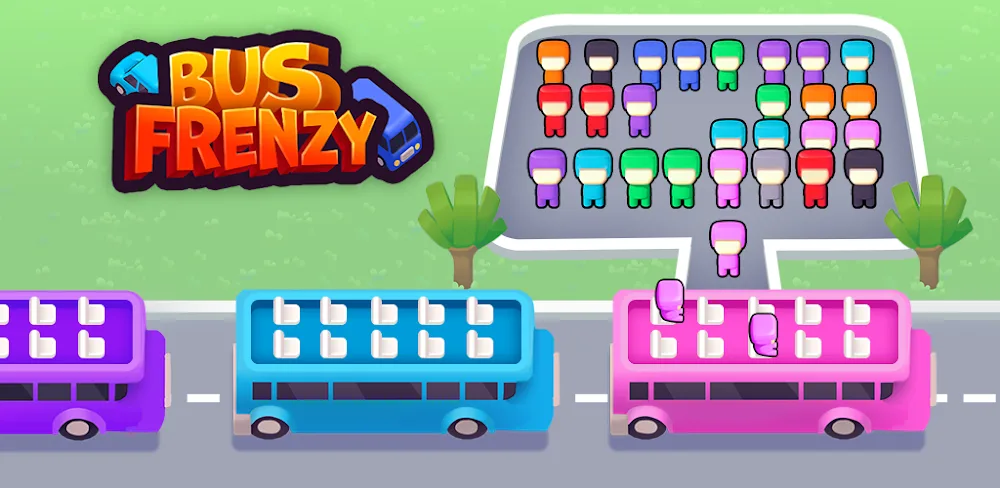Bus Frenzy v9.31 MOD APK (Unlimited Money, Remove Ads)