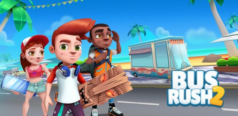 Bus Rush 2 v1.38.9 MOD APK (Unlocked All Level, Station)