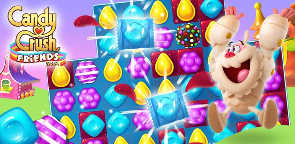 Candy Crush Friends Saga v4.19.1.0 MOD APK (Unlimited Lives, Moves)