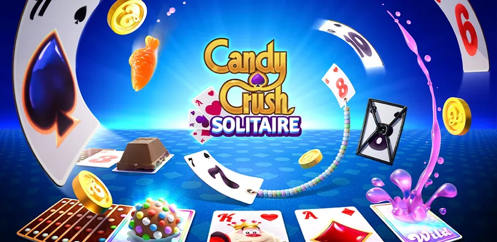 Candy Crush Solitaire v1.22.381 MOD APK (Menu, Unlimited Money, Auto Win)