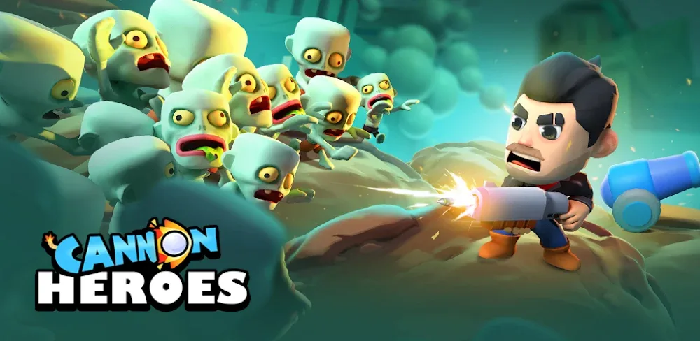 Cannon Heroes v1.56.1 MOD APK (Menu, Skip Wave)